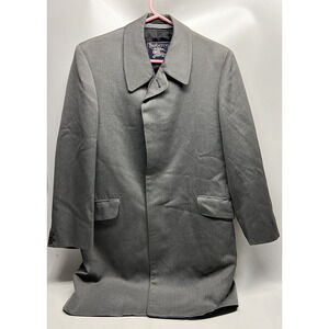 VINTAGE Burberry’s England Commodore 100% Wool Topcoat-Gray S-36